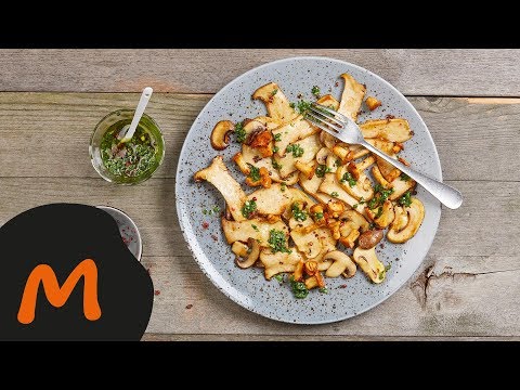 Carpaccio di funghi rosolati – Ricetta Migusto