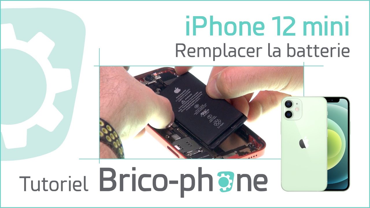 Comment changer la batterie IPHONE 12 MINI (Facilement)