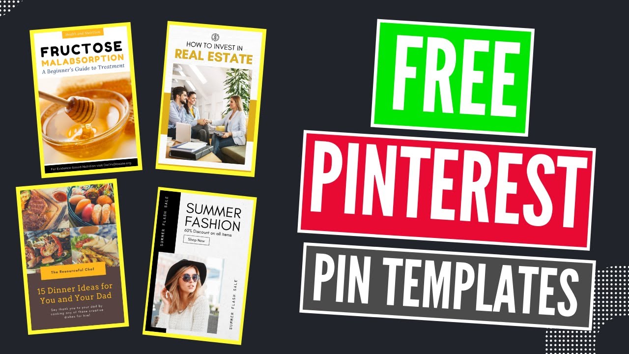 Create Viral Pins in Canva: Free Pinterest Pin Template