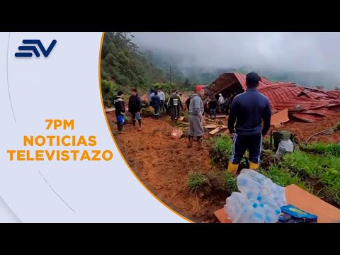 Dos hermanas fallecen sepultadas por un deslizamiento en Celica, Loja | Televistazo | Ecuavisa