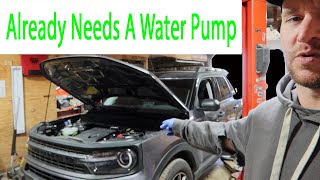2021 Bronco Sport Water Pump Replacement and TSB for brake noise