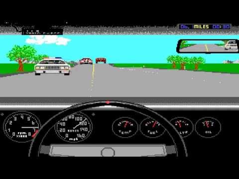 Test Drive II: The Duel - Master Scenery "Muscle Cars" (PC/DOS), Accolade, 1989