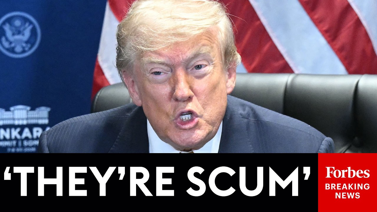 Video | BREAKING NEWS: Trump Says Iran Ceasefire Is 'Over' & Calls Iranian Leaders 'Scum' At NATO Summit