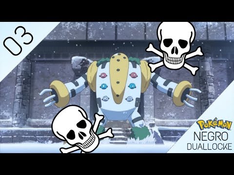 Pokémon Negro Duallocke Ep3 Regigigas :'(