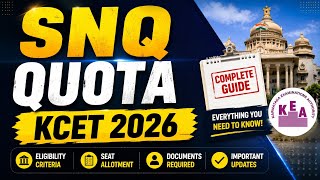Download lagu KCET 2026 Option Entry | SNQ Quota Complete Guide ||SNQ QUOTA KCET 2026|HOW TO APPLY SNQ QUOTA 2026 mp3