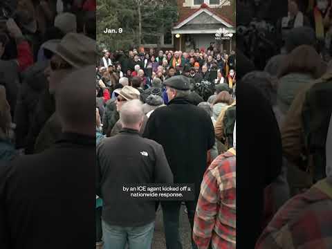 Nationwide protests erupt after fatal ICE shooting