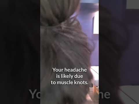 Headache 💢 at the top of your head? Let's get rid of it!