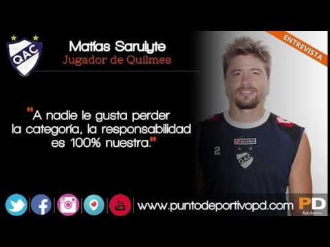 Entrevista a Matías Sarulyte 23 de junio de 2017