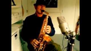 Stormy Monday Jazz Improvisation on Alto Sax