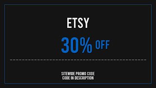 Etsy Discount Code 2025 April