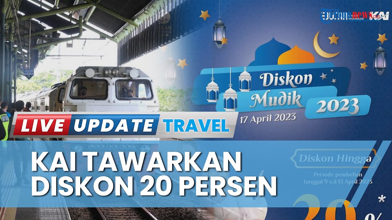 PT KAI Siapkan 31.300 Kuota dan Diskon 20 Persen untuk Mudik Lebaran 2023, Cek Syarat & Ketentuannya