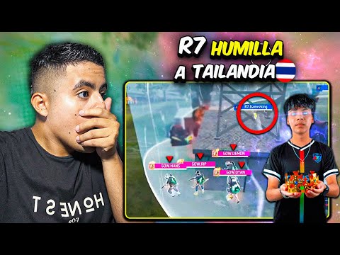 I react to R7's HISTORIC performance🌈 at the Free Fire WORLD CUP
