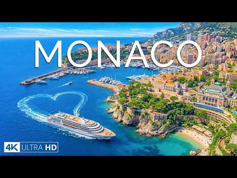 [4K] Monaco 🇲🇨 Monte Carlo Harbor | Billionaire Yachts & French Riviera Elegance 🚤