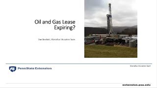Oil and Gas Lease Expiring?