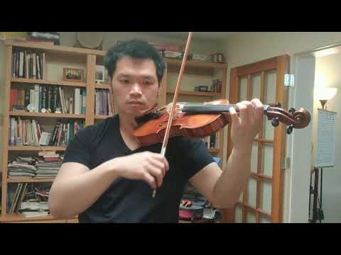 Day 85 - Ysaye's scale exercises