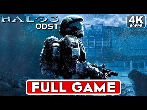 HALO 3 ODST Gameplay Walkthrough Campaign FULL GAME [4K 60FPS] - No Commentary