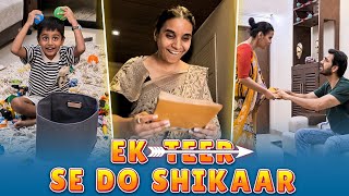 Ek TEER SE DO SHIKAAR | Ft. Chhavi Mittal, Arham, Karan & Shubhangi | SIT | Comedy Web Series