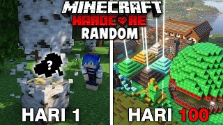 Download lagu 100 Hari di Minecraft Hardcore RANDOM DROP mp3