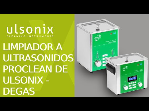 vídeo - Limpiador ultrasonidos - 2 litros - desgasificación - barrido