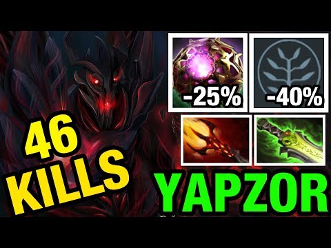 IN 7.07 TINKER BUILD TO SF = 46 KILLS!! - YAPZOR INSANE GAME - Dota 2