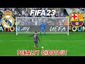 Real Madrid vs Barcelona - Final - Penalty Shootout - Atsrown Gaming | FIFA 23
