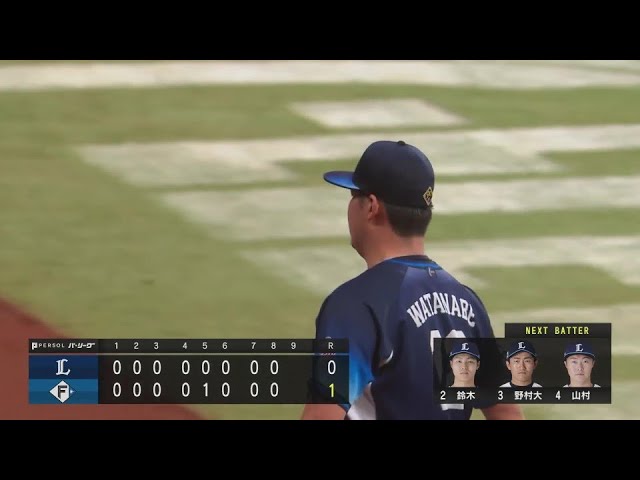 【8回裏】3試合連続HQS!! ライオンズ・渡邉勇太朗 要所を締める投球で8回1失点!!  2024年7月26日 北海道日本ハムファイターズ 対 埼玉西武ライオンズ