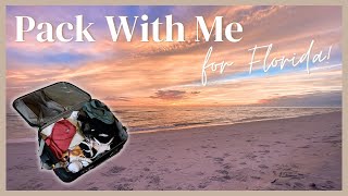 Prep & Pack With Me for FLORIDA Vacation | What's in my Travel Bag, Showing you EVERYTHING I Packed