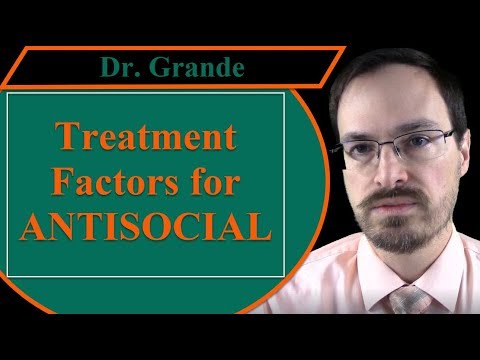 Complicating Factors for Treatment of Antisocial Personality Disorder