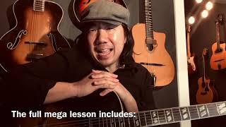 "Just A Gigolo" Easy Jazz Guitar Cover and Lesson Tutorial