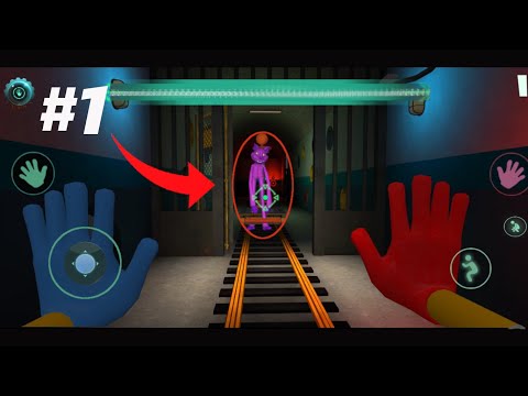Scary Toy Factory: Chapter 2! Factory monsters escape mobile gameplay (part1)