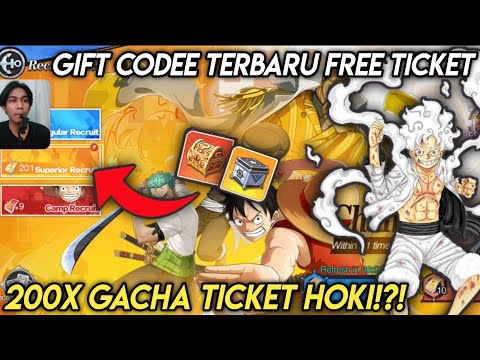 200X GACHA BURUAN CLAIM GIFT CODEE TERBARU FREE TICKET  - NEW WORLD VIGOUR VOYAGE