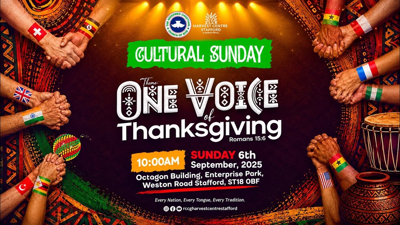 SUNDAY SERVICE - 13th September 2026