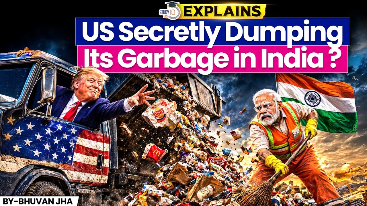WHY IS AMERICA SECRETLY DUMPING 5.2 LAKH TONNES IN INDIA?