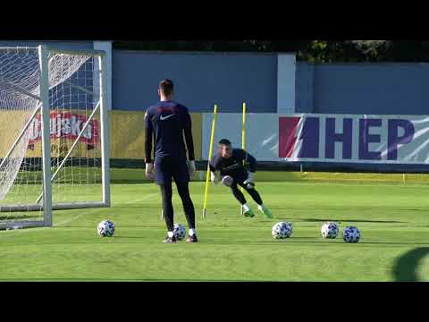 Modric, Perisic and Co. train as Croatia prepares for Euro 2020.