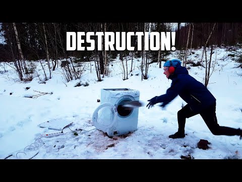 Washing Machine Self Destruction
