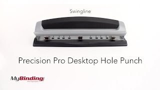 Swingline Precision Pro Desktop Hole Punch