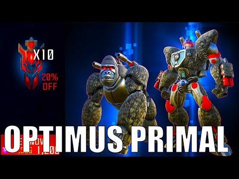 *NEW* 10 x Optimus Primal Crystal Opening ! - OMG NO WAY ! - TRANSFORMERS: Forged To Fight