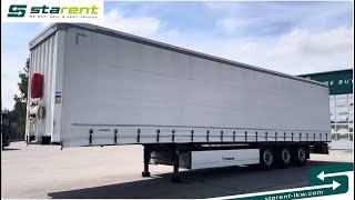 Kardin poolhaagise Krone Tautliner, 2 Liftachsen (1.+3. Achse), Palettenkasten, XL + Getr müük - Pilt 4 | Autoline EE Kardin poolhaagis Krone Tautliner, 2 Liftachsen (1.+3. Achse), Palettenkasten, XL + Getr | Pilt 4 - Autoline