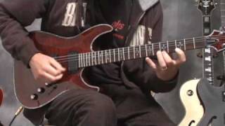 Video thumbnail for Schecter Hellraiser guitar review by John Heussenstamm
