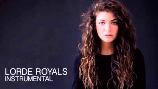Royals - Lorde Instrumental (no vocals at all, in time)