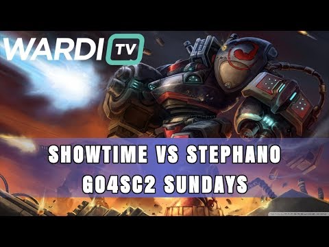 ShoWTimE vs Stephano (PvZ) - GO4SC2 Sundays