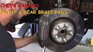 Chevy Camaro: Brembo Brakes Front & Rear Replacement