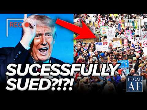 Trump Admin FINALLY SUED over Protest VIOLATIONS - YouTube