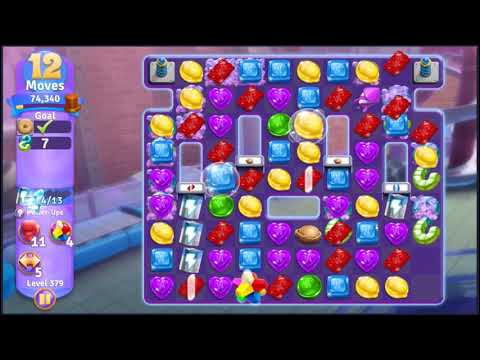 Wonka's World of Candy Level 379 - NO BOOSTERS + FULL STORY 🍫 | SKILLGAMING ✔️