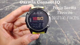 Garmin fenix 5 watch faces