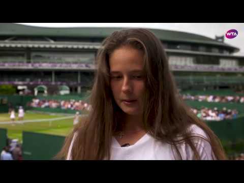 Теннис Kasatkina breaks down tough win, faces Kerber next | Wimbledon 2018