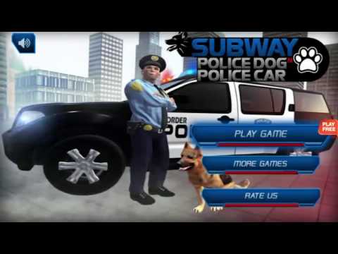 Subway Police Dog n Police Car Video