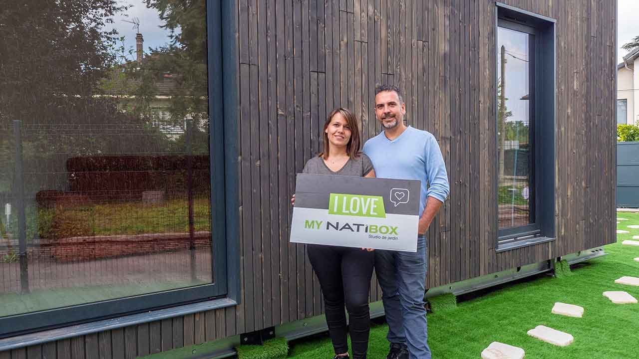 Avis clients Natibox : Leslie | Un studio de jardin pour accueillir les proches