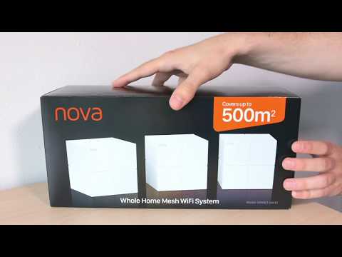 Maršrutizatorius belaidis Tenda MW6 2pack (xDSL (kabelio jungtis LAN), 2,4 GHz, 5 GHz) video