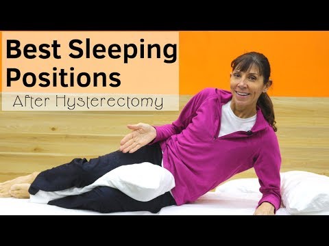 The 2 Best Sleeping Positions After Hysterectomy or Prolapse Surgery